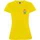 Camiseta tecnica running de mujer Montecarlo Woman Roly 140 amarillo