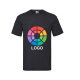 Camiseta manga corta value weight Fruit Of The Loom 165 gris oscuro jaspeado