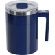 Taza mezcladora con agitador eléctrico en acero inox. (400ml)