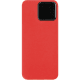 Powerbank dual ABS reciclado con pantalla (10000 mAh) rojo