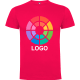 Camiseta manga corta costura lateral Dogo Premium Roly 165 roseton