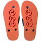 Chanclas personalizadas en goma EVA bicapa con logo en suela (lijada)