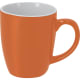 Taza cerámica acabado brillante personalizada (350 ml) naranja