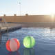 Pelota de playa personalizada hinchable de Ø 28cm aprox