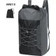 Mochila plegable poliéster 210D RPET gran capacidad cintas regulables
