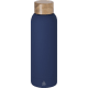 Bidón acero inox. reciclado con suave acabado y tapón madera acacia (700 ml)