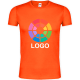 Camiseta publicitaria 100% algodón Iconic Fruit Of The Loom 150 naranja oscuro