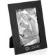 Marco portafotos de madera para fotos hasta 10 x 15 cm negro