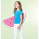 Camiseta entallada femenina de niño Jamaica Roly 155