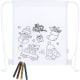 Mochila infantil personalizada non-woven RPET con ceras.