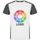 Camiseta técnica de manga corta Zolder Roly 135 blanco/negro vigore