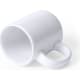 Taza blanca pequeña personalizable por 1 cara (80 ml)
