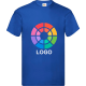Camiseta manga corta original Fruit Of The Loom azul royal