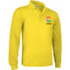 Polo pique 220 gr/m2 manga larga Predator Valento 220 amarillo limon