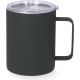 Taza térmica de acero inox de doble pared sin BPA (400 ml) gris