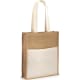 Bolsa yute personalizada de 240 g/m² y algodón de 140 g/m² natural