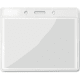 Funda portacredenciales transparente (10 x 8 cm) transparente