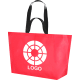 Bolsa publicitaria de gran capacidad en PP-woven laminado 120 g/m² rojo