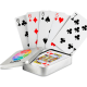 Juego de cartas poker en caja metal