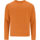 Sudadera de niño en felpa perchada cuello redondo Cosmos 280 naranja