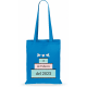 Bolsa para boda de algodón azul claro