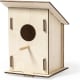 Caseta para pájaro publicitaria de madera original 4mm