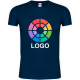 Camiseta publicitaria 100% algodón Iconic Fruit Of The Loom 150 azul marino