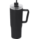 Jarra térmica PP reciclado doble pared con asa ergonómica (900 ml) negro