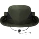 Gorro safari de poliéster resistente personalizado verde