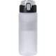 Bidón personalizado en RPET con tapa push y pajita (730 ml) blanco
