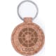 Llavero ecológico de corcho natural circulo