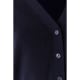 Chaqueta de punto fino de mujer Velilla azul marino