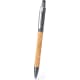 Bolígrafo puntero táctil con empuñadura de corcho detalles metálicos