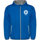 Cortavientos con capucha Angelo Roly azul royal