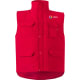 Chaleco de trabajo acolchado Velilla rojo