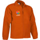 Chaqueta polar de micropolar en 18 colores dakota Valento 300 naranja fiesta
