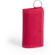 Cartera de poliester con anilla para llavero 
