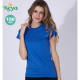 Camiseta manga corta de algodón ring spun de mujer WCS150 Keya 150