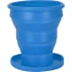 Set cepillo y vaso plegable para higiene dental en bolsa PVC con cierre zip