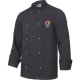 Chaquetilla de cocina manga larga con automáticos Velilla