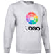 Sudadera clasica personalizada de niño dublin Valento 295 gris vigore