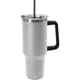 Jarra térmica en acero inoxidable reciclado personalizado (1200 ml) gris