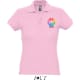 Polo ligero 100% algodon publicitario de mujer passion Sols 170 rosa