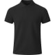 Polo pique 100% poliéster cool dry manga corta de niño Tecnic Plus 180 negro
