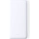 Powerbank personalizado con doble USB y tipo c (20000 mAh) blanco