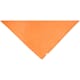 Pañoleta triangular algodón reciclado 100x70 Romin Romin naranja