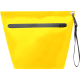 Portatodo impermeable en PVC con cremallera personalizado amarillo