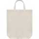 Bolsa plegable publicitaria de algodón 100 gr/m² 38 x 12 x 42 cm blanco