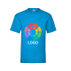 Camiseta manga corta value weight Fruit Of The Loom 165 azul azure