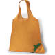 Bolsa promocional plegable en forma de fruta 40 x 38 cm
